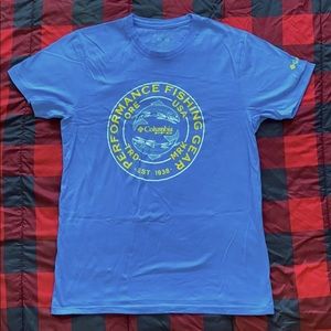 Medium Light Blue Columbia PFG T-Shirt